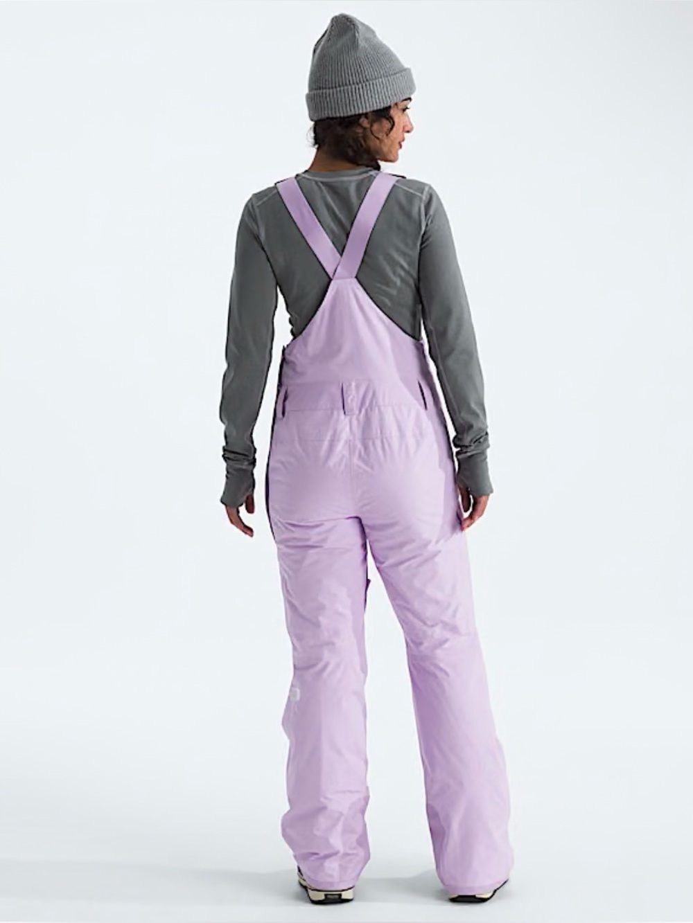 NWT The North Face Women’s Lavender DryVent Ski Snow Bib Overalls Size S/P - Picture 2 of 10